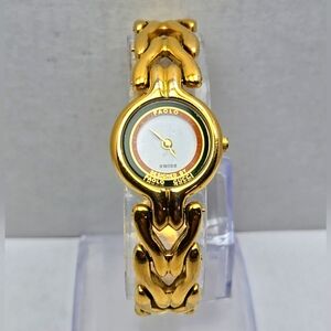 Womens Paolo Swiss Watch Designed By Paolo GUCCI LPG221G 770W 771 New Battery